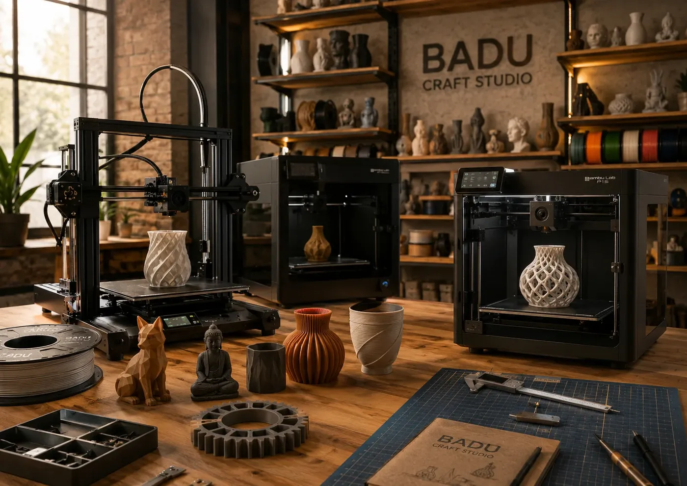 3D Tasarım & Üretim — BADU CRAFT STUDIO