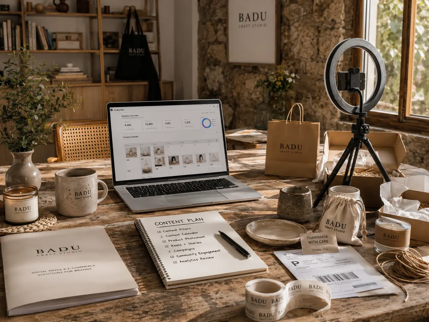 Dijital Pazarlama — BADU CRAFT STUDIO