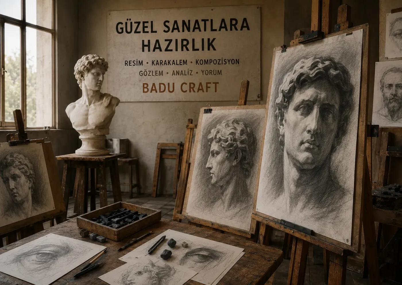 Güzel Sanatlara Hazırlık — BADU CRAFT STUDIO