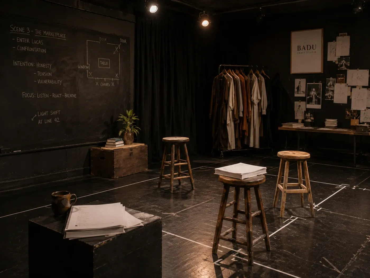 Sahne & İletişim — BADU CRAFT STUDIO